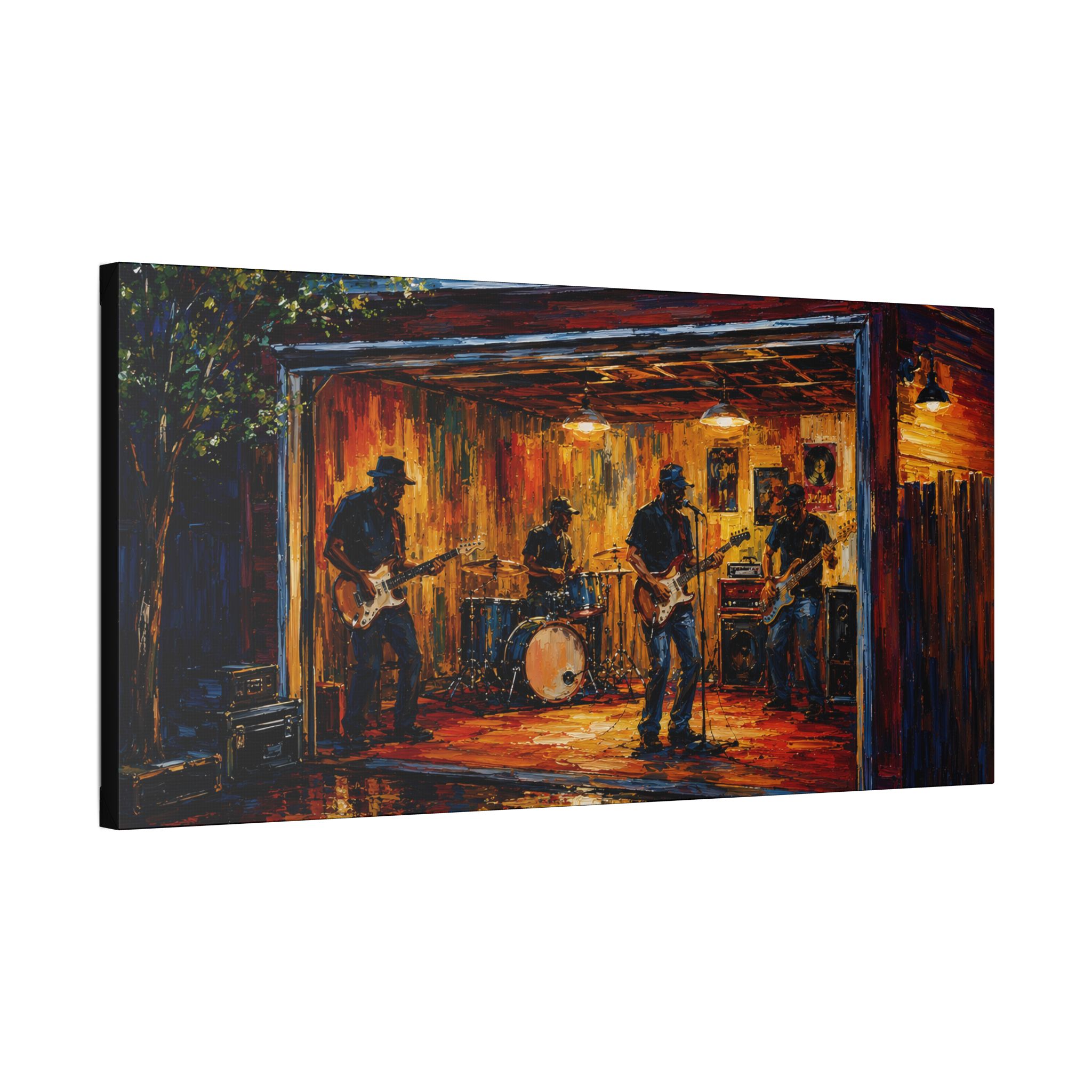 Garage Band Canvas Print - Image 14