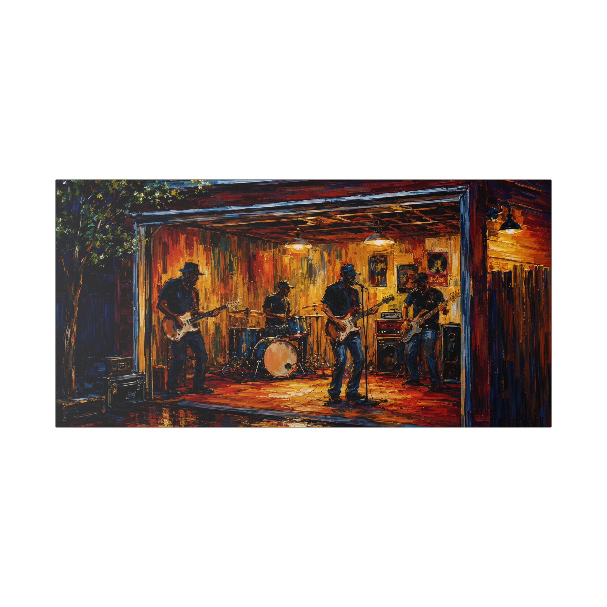 Garage Band Canvas Print - Image 13