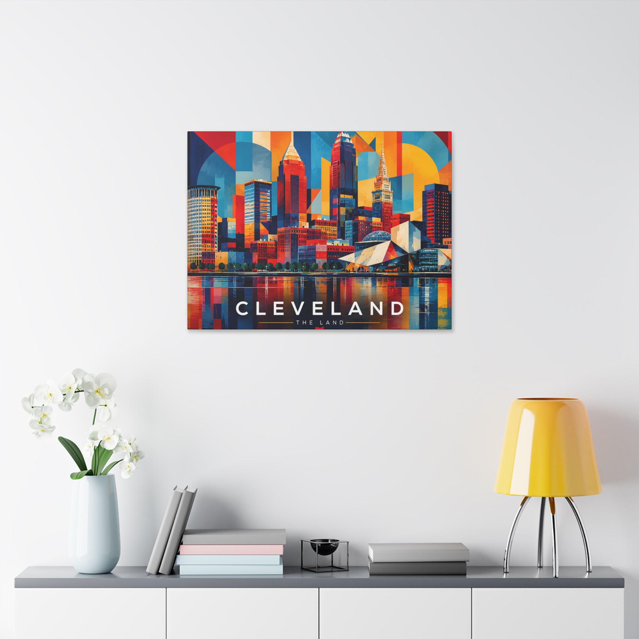 Cleveland Skyline Canvas - Cleveland in Color - Image 7