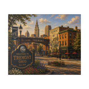 Tremont Village Canvas Print